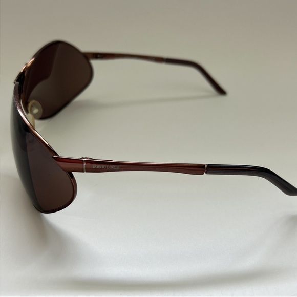 Roberto Cavalli Anfione Metallic Bronze Sunglasses EUC - Picture 7 of 12